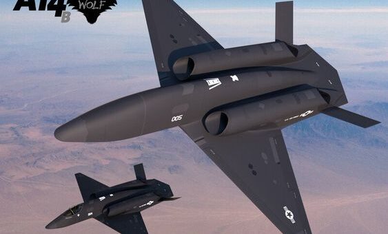 U.S Test a new A-10 Warthog Secretly named A-14B Night Wolf